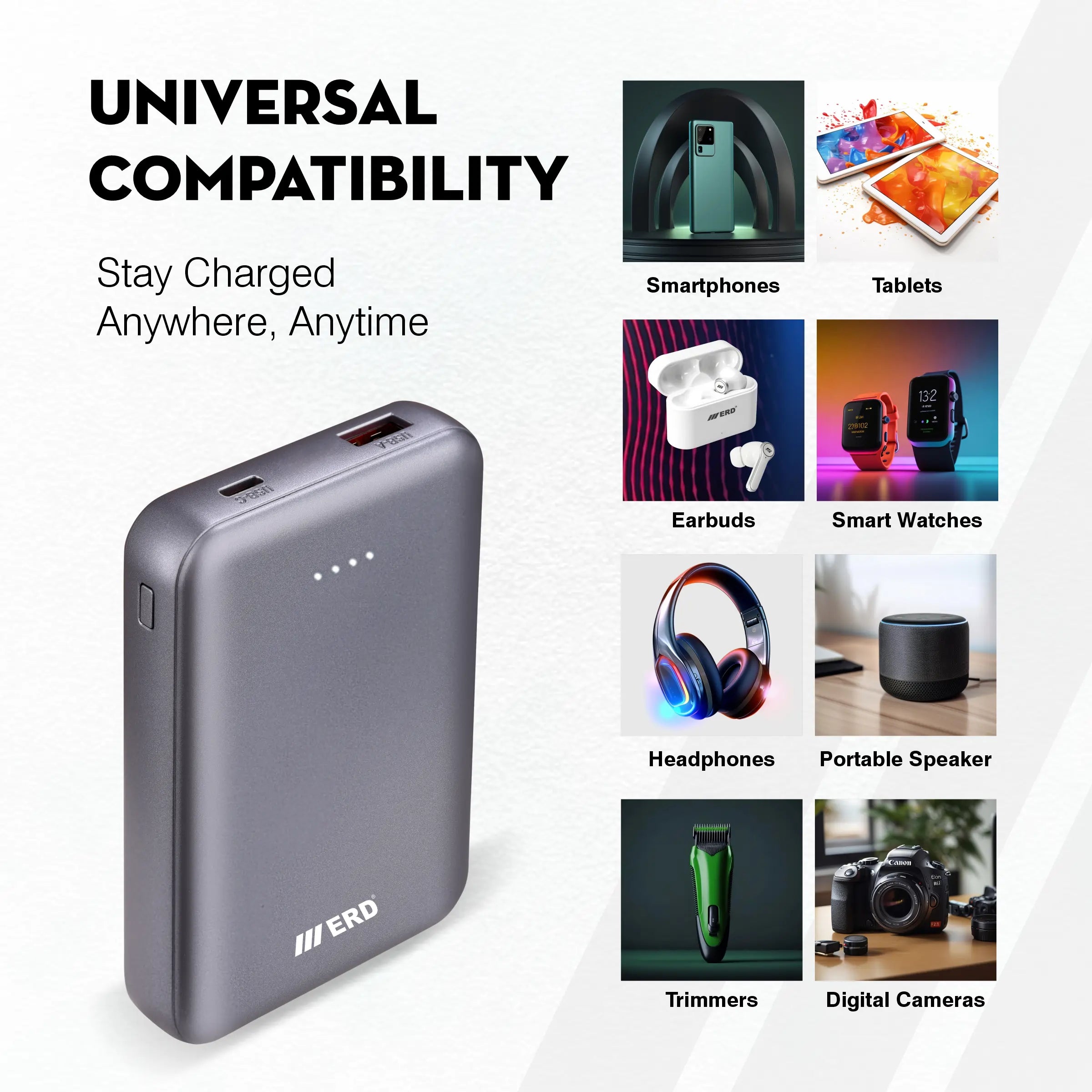 ERD PB-160 Power Bank 10000 mAh (25W)